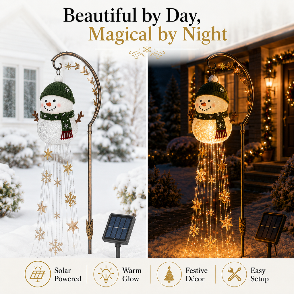 ☃️ Snowman Starlight ⏳ Limited Time 50% OFF | ✅ 90-Day Money Back Guarantee