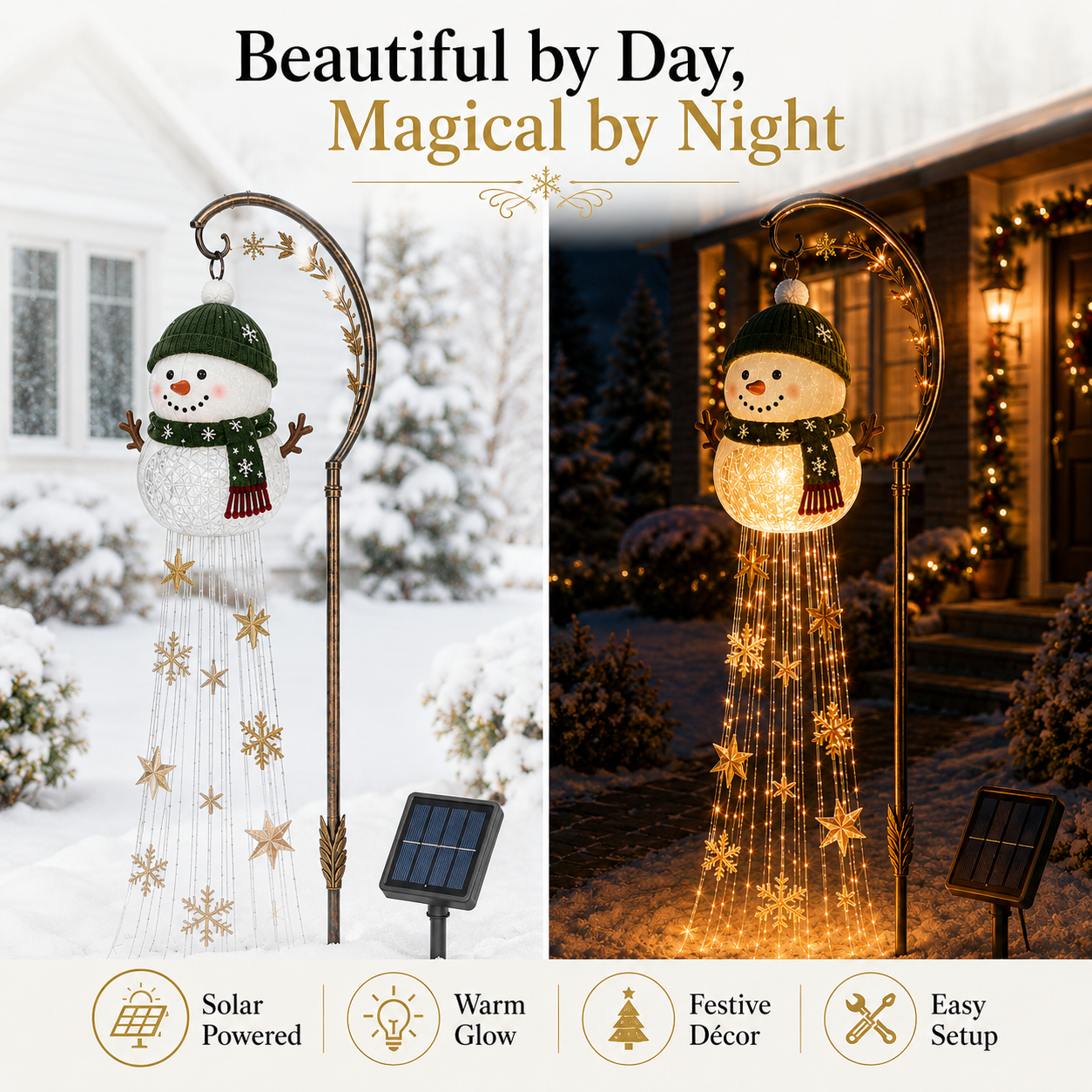 ☃️ Snowman Starlight ⏳ Limited Time 50% OFF | ✅ 90-Day Money Back Guarantee