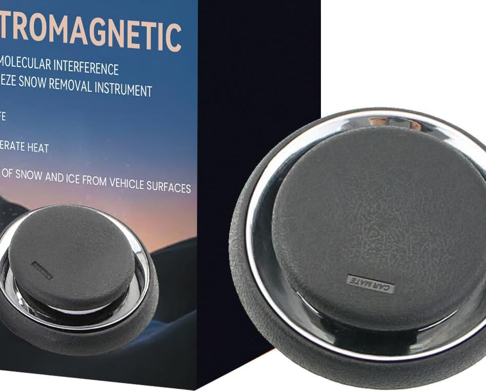 Electromagnetic Molecular Interference Antifreeze Snow Removal Instrument, Portable Vehicle De-icer, De-Icing, Defrosting and Defogging
