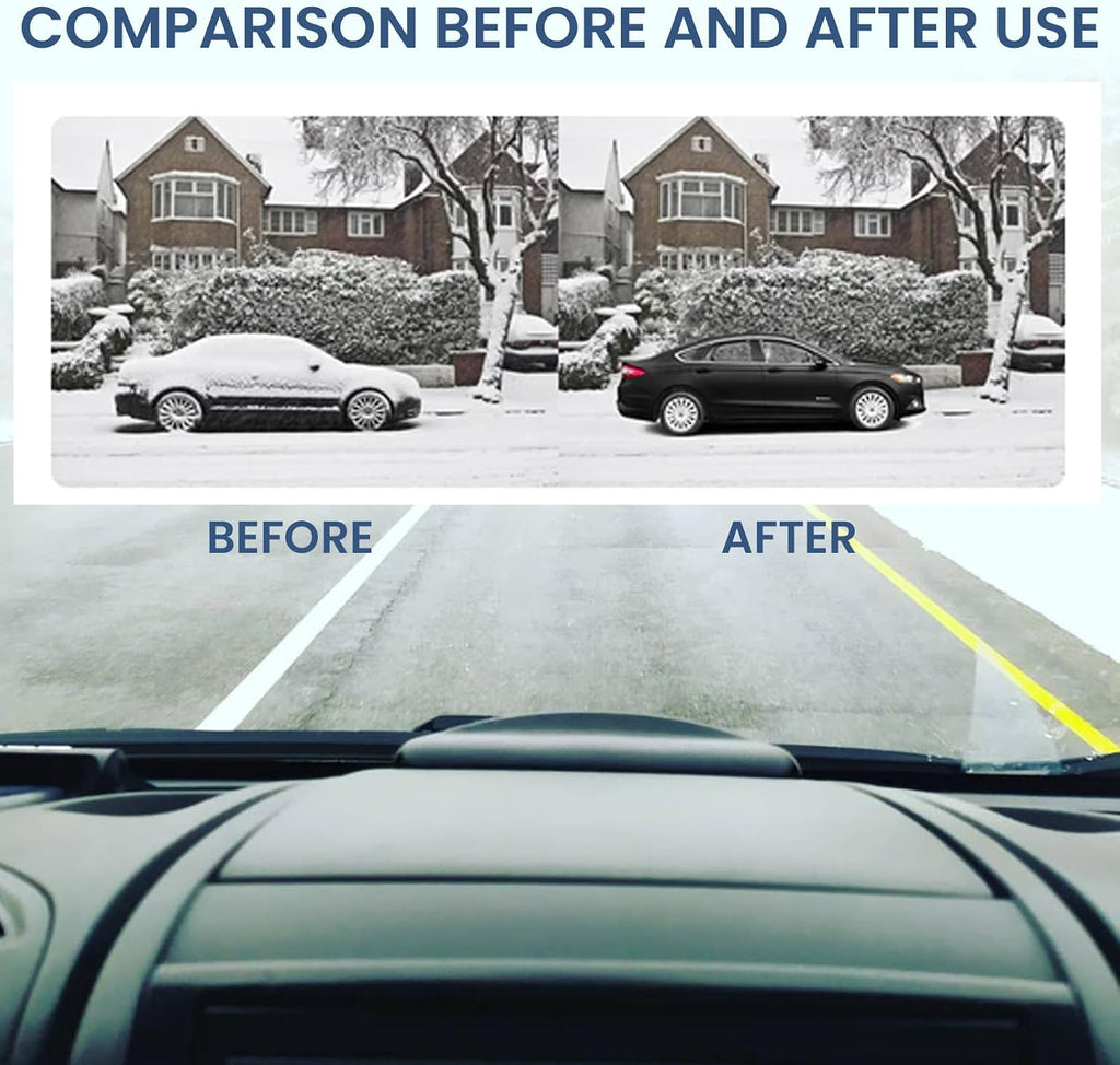 Electromagnetic Molecular Interference Antifreeze Snow Removal Instrument, Portable Vehicle De-icer, De-Icing, Defrosting and Defogging