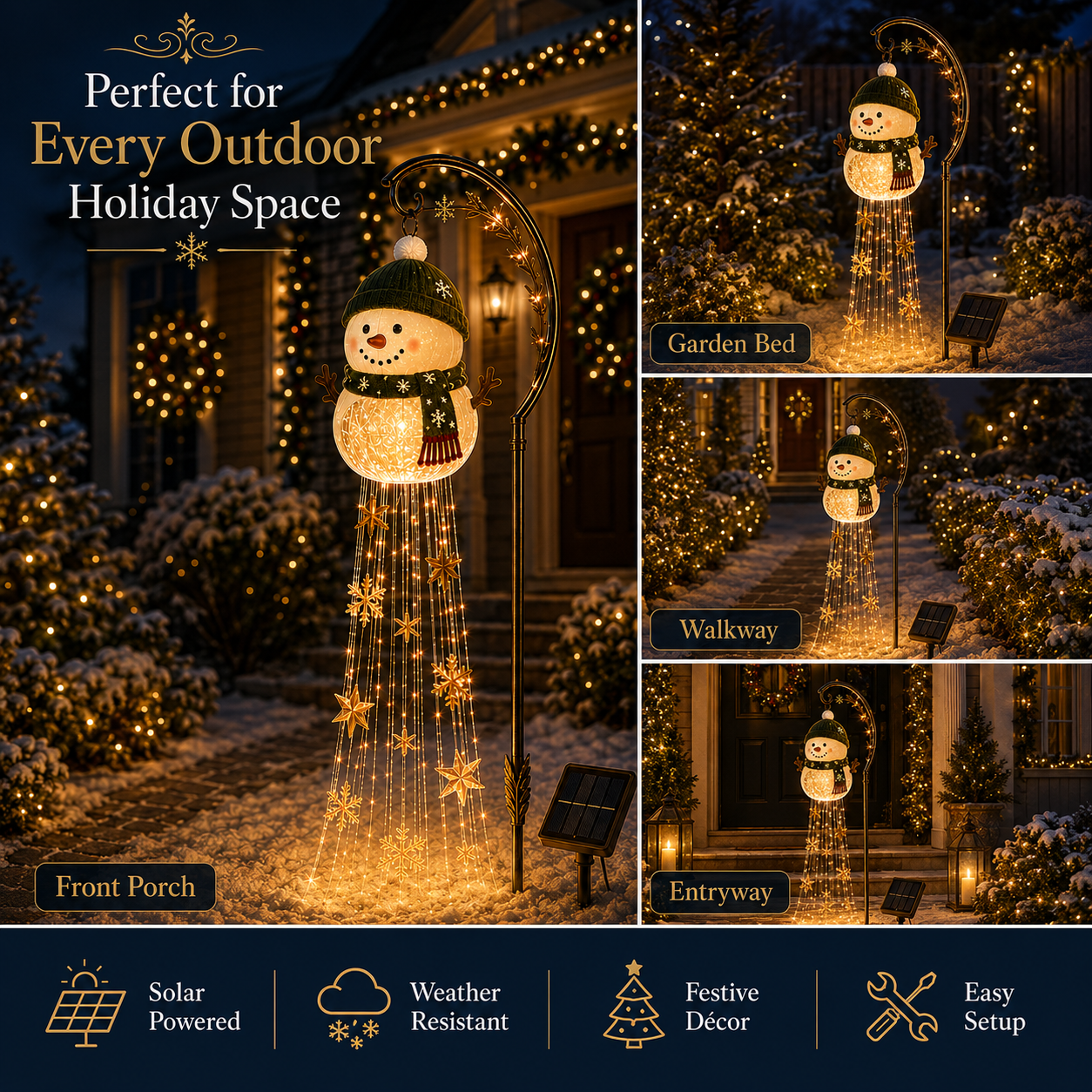 ☃️ Snowman Starlight ⏳ Limited Time 50% OFF | ✅ 90-Day Money Back Guarantee