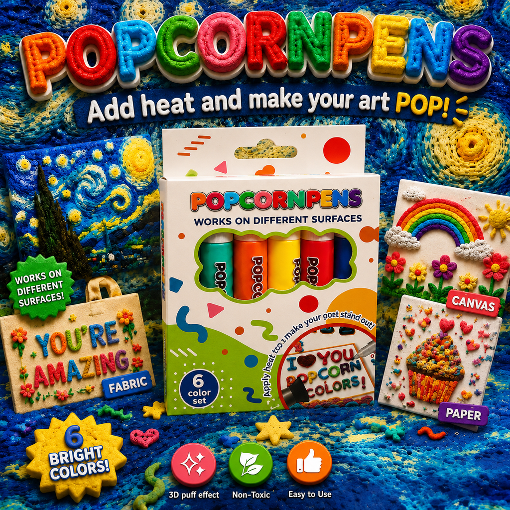 🏆Ends Today: 50% OFF! 🏆2026 Bestselling Product✨3D relief art pen